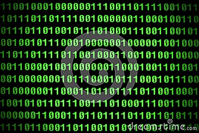 Binary code Stock Photo