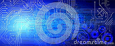 Binary matrix code on the screen. numbers of the computer matrix. The concept of coding,circuit. Stock Photo