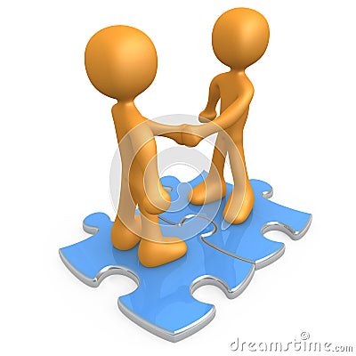 Binding Agreement Stock Photo