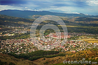 Bingol city in eastern Turkey Stock Photo