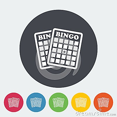 Bingo icon Vector Illustration