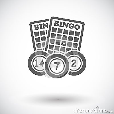 Bingo icon Vector Illustration