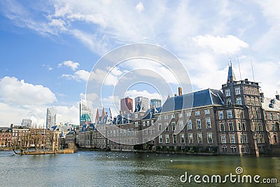 Binnenhof, The Hague, the Netherlands Editorial Stock Photo