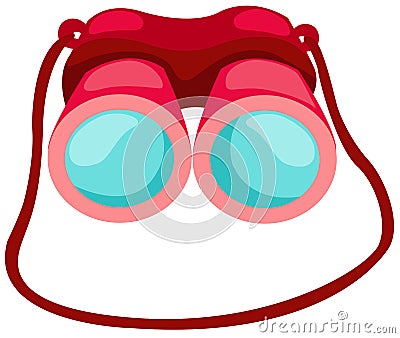 Binoculars Vector Illustration