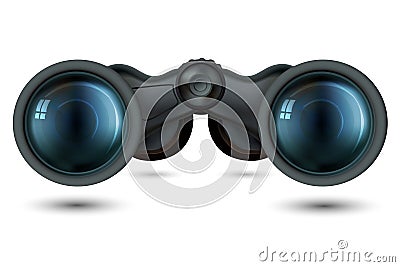 Binoculars Stock Photo