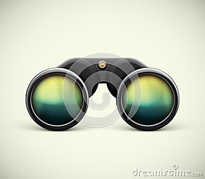 Binoculars Vector Illustration