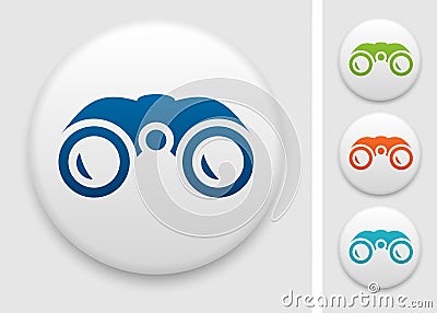 Binoculars icon Vector Illustration