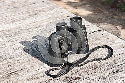 Binoculars Stock Photo