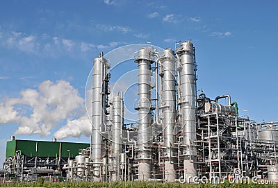 Bio ethanol plant 3 Stock Photo