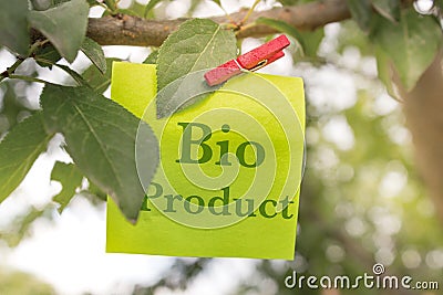 Bio Product Stock Photo