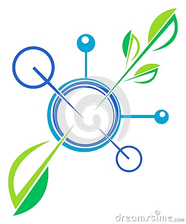 Bio technology Vector Illustration