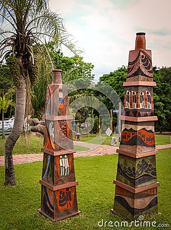 Biocentro Guembe Mariposario Resort in Santa Cruz Bolivia Stock Photo