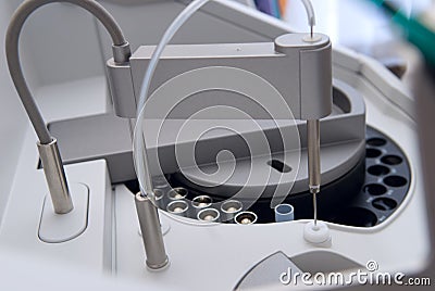 Biochemical analyzer Stock Photo