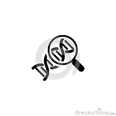 Biochemistry Icon. Flat Design Stock Photo