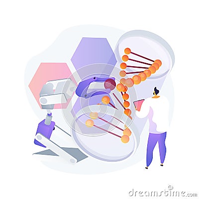 Bioethics abstract concept vector illustration. Vector Illustration