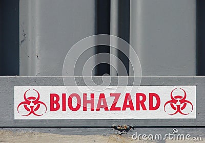 Biohazard Sign Stock Photo