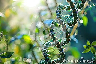 bioinformatics tool comparing the genomes of different organisms Stock Photo