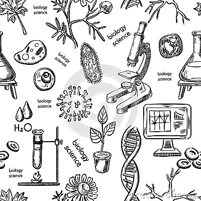 Biological science Vector Illustration