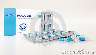 Biology and science - Covid-19 treatment Editorial Stock Photo