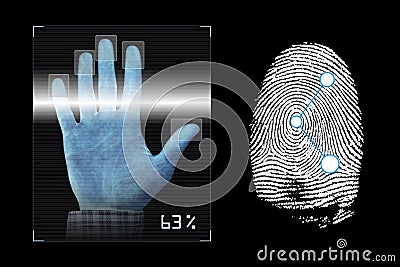 Biometrics Stock Photo