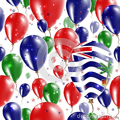 BIOT Independence Day Seamless Pattern. Vector Illustration