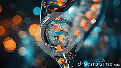 Biotech Brilliance: Year in Review Stock Photo