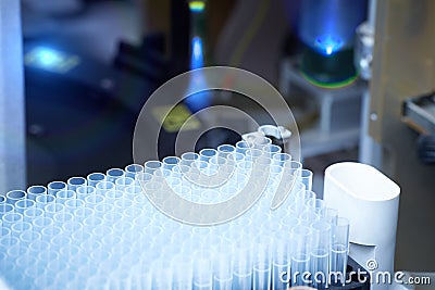 Biotechnology laboratory hardware equipment Stock Photo