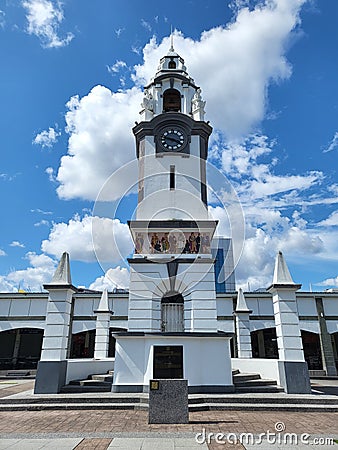 Birch memorial clock tower in Ipoh. Editorial Stock Photo