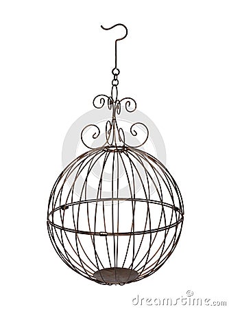 Bird cage Stock Photo