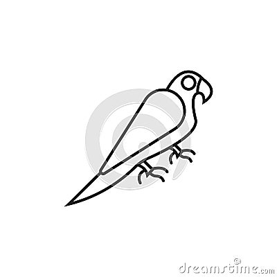 bird education vector logo icon Vector Illustration
