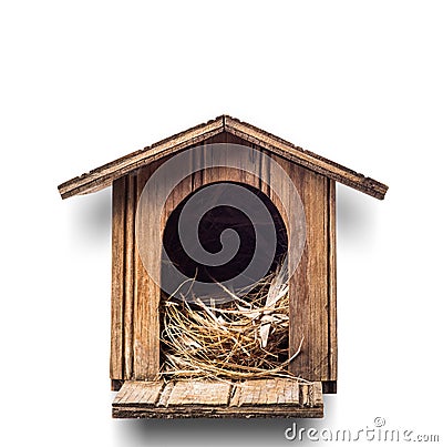 Bird House Stock Photo