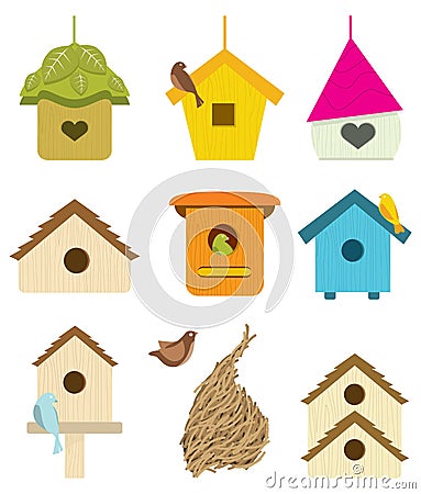 Bird Nest Stock Photo