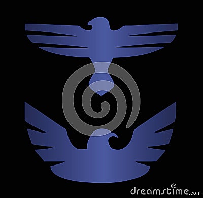 Bird symbol Vector Illustration