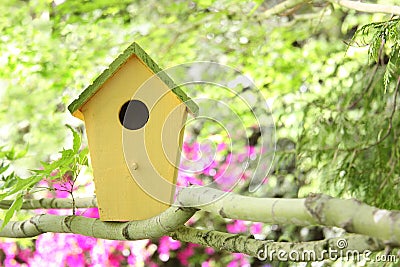 Birdhouse Stock Photo