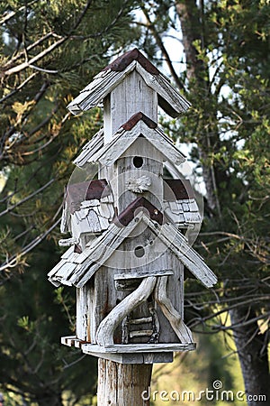 Birdhouse Stock Photo