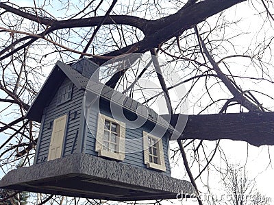 Birdhouse Stock Photo