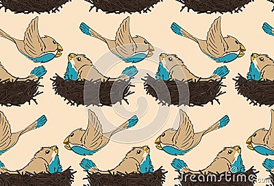 Birds Vector Illustration