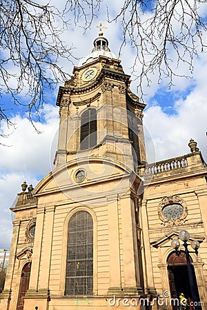 Birmingham Cathedral Stock Photo