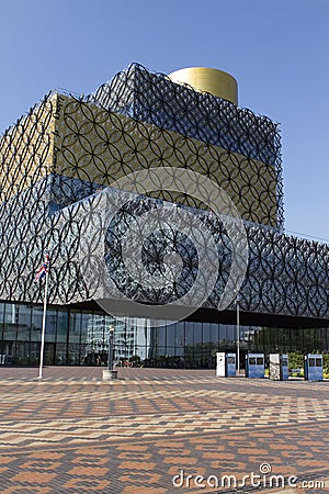 Birmingham library Stock Photo