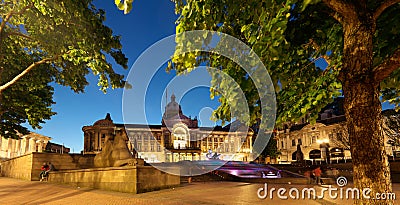 Birmingham Town Hall Editorial Stock Photo