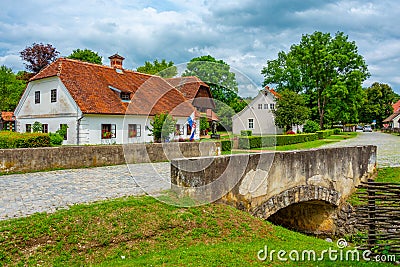 Birth house of former yugoslavian leader Josip Broz Tito in Kumr Stock Photo