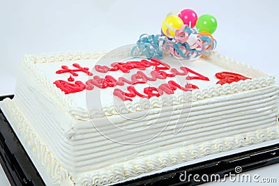 Birthday cake Stock Photo