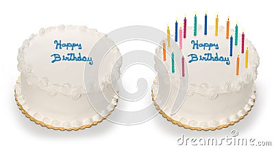 Birthday Cake Stock Photo