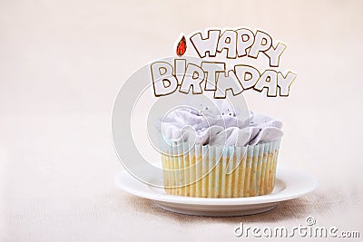 Birthday cake Stock Photo