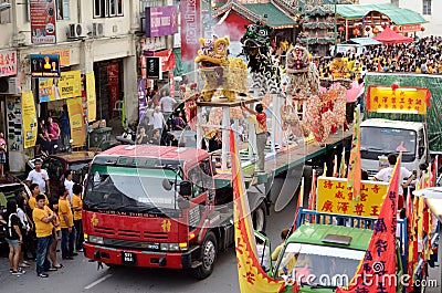 Birthday Celebration of Deity Kong Teck Choon Ong Editorial Stock Photo