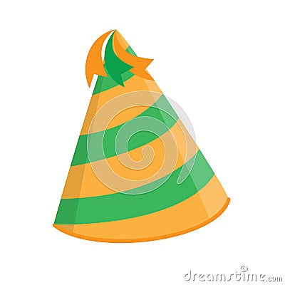 Birthday hat Vector Illustration