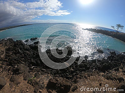 Bis island ocean Stock Photo