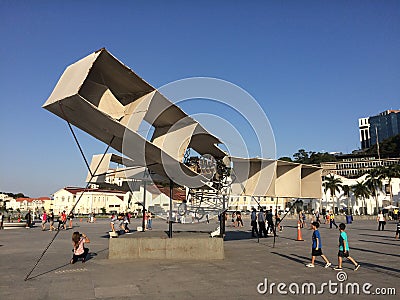 14 Bis - Rio de Janeiro Editorial Stock Photo