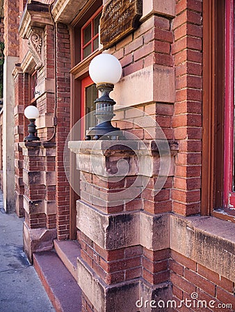 Tourist Town of Bisbee, Arizona Stock Photo