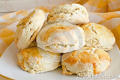 Biscuits (scones) Stock Photo